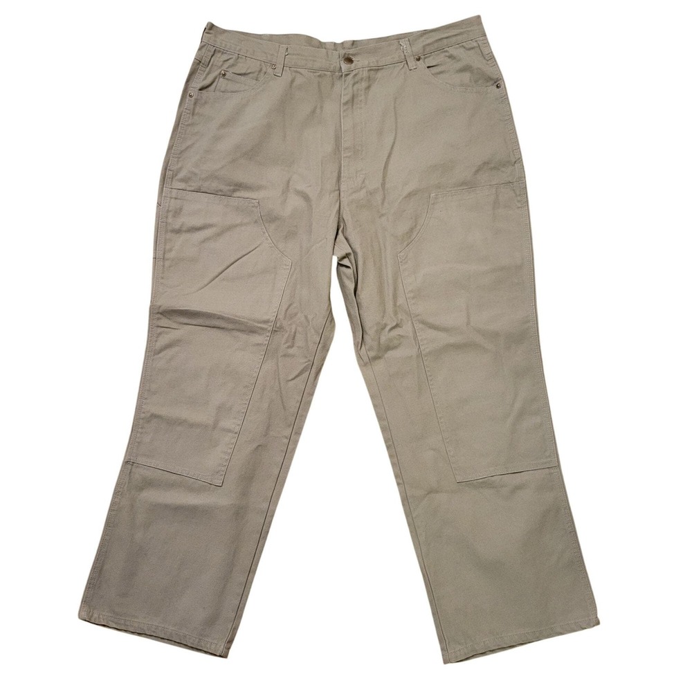 Bear River Workwear Double Front Carpenter‎ Pants 42x30 Heavy Duty Cotton Canvas